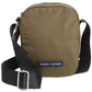 Tommy Hilfiger Men's Alexander Mini Zip Close Reporter Bag Green Size Regular