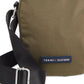 Tommy Hilfiger Men's Alexander Mini Zip Close Reporter Bag Green Size Regular