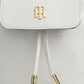 Tommy Hilfiger Women's Luisa Mini Embossed Backpack White Size Regular