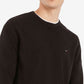 Tommy Hilfiger Men's Signature Solid Crew Neck Sweater Black Size Medium