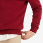 Tommy Hilfiger Men's Signature Solid V Neck Sweater Red Size Medium