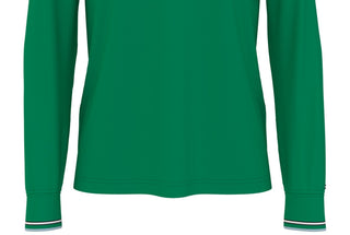 Tommy Hilfiger Men's Essential Logo Long Sleeve Polo Green Size X-Large