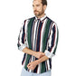 Tommy Hilfiger Men's Adaptive Classic Fit Bold Stripe Long Sleeve Shirt Black Size X-Large