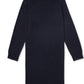 Tommy Hilfiger Women's Zip Logo Sweater Dress Blue Size Large