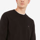 Tommy Hilfiger Men's Signature Solid Crew Neck Sweater Black Size 3XL