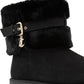 Juicy Couture Women's Koala Winter Booties Black Size 9 M