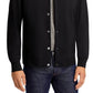 Theory Men's Murphy Precision Slim Fit Bomber Jacket Black Size Large