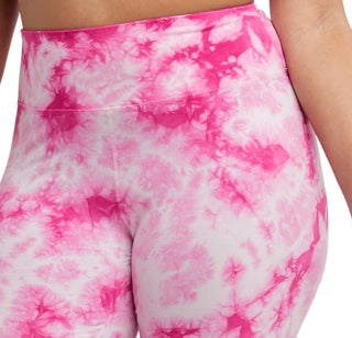 Champion Women's Authentic Tie Dyed Bike Shorts Pink Size 4X