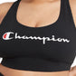 Champion Women's Authentic Sports Bra Black Size 1X
