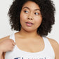 Champion Women's Authentic Sports Bra White Size 1X