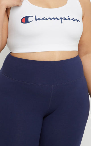 Champion Women's Authentic Sports Bra White Size 1X