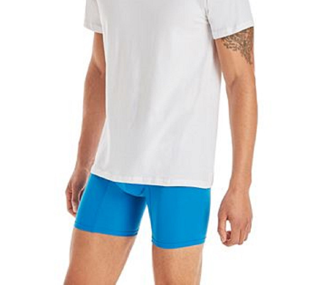 Hanes Men's Ultimate 4 Pk Moisture Wicking Stretch T-Shirts Assorted Size Large
