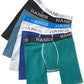 Hanes Men's 5 Pk Ultimate Stretch Longer Leg Boxer Briefs Green Size Large