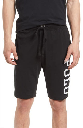 Ralph Lauren Men's Logo Pajama Shorts Black Size Medium