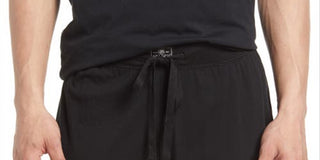 Ralph Lauren Men's Logo Pajama Shorts Black Size Medium