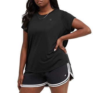 Champion Women's Classic Sport Tee Black Size 3X