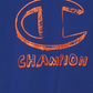Champion Men's Classic Standard Fit Logo Graphic T-Shirt Blue Size Small