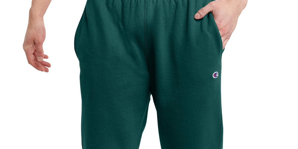 Champion Men's Powerblend Retro Joggers Green Size XX-Large