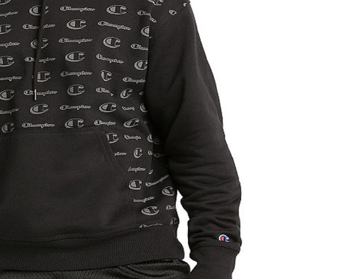 Champion Men's Powerblend Fleece Hoodie Oxford Black Size XX-Large