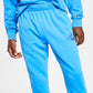 Champion Men's Vintage Wash Varsity Jogger Pants Blue Size X-Large