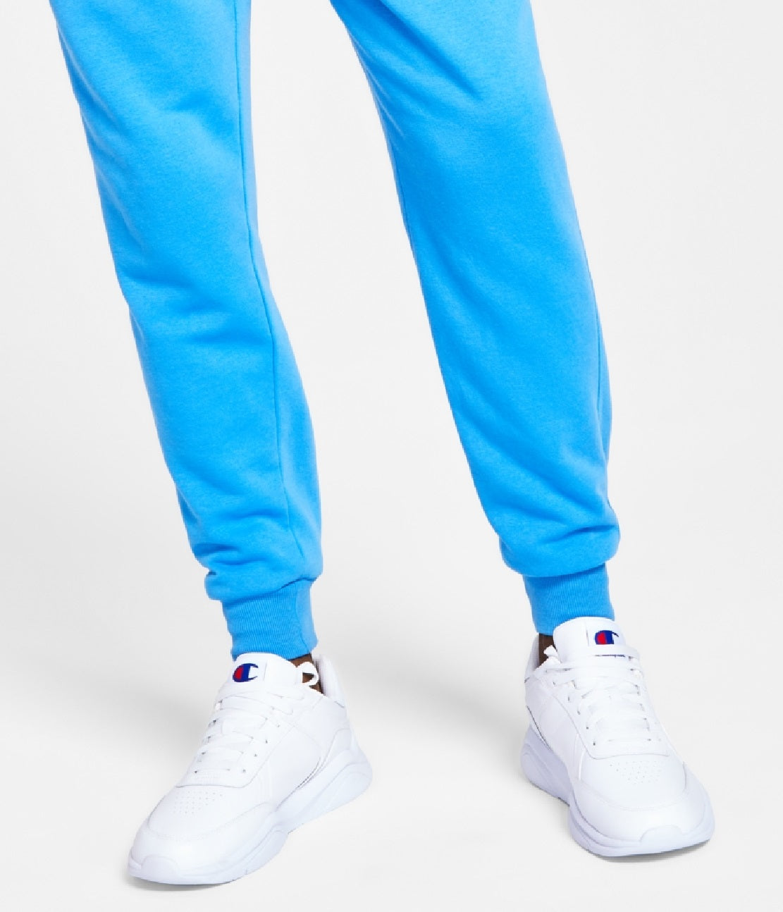 Champion Men's Vintage Wash Varsity Jogger Pants Blue Size X-Large