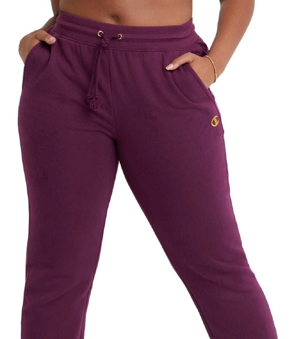 Champion Women's Velour Blocked Jogger Pants Purple Size X-Small