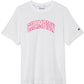Champion Women's Powerblend Oversized T-Shirt White Size XX-Large