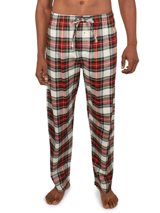 Ralph Lauren Men's Flannel Classic Pajama Pants Pajama Red Size Medium