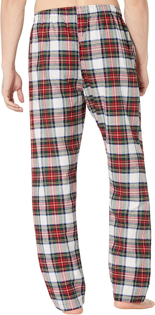 Ralph Lauren Men's Flannel Classic Pajama Pants Pajama Red Size Medium