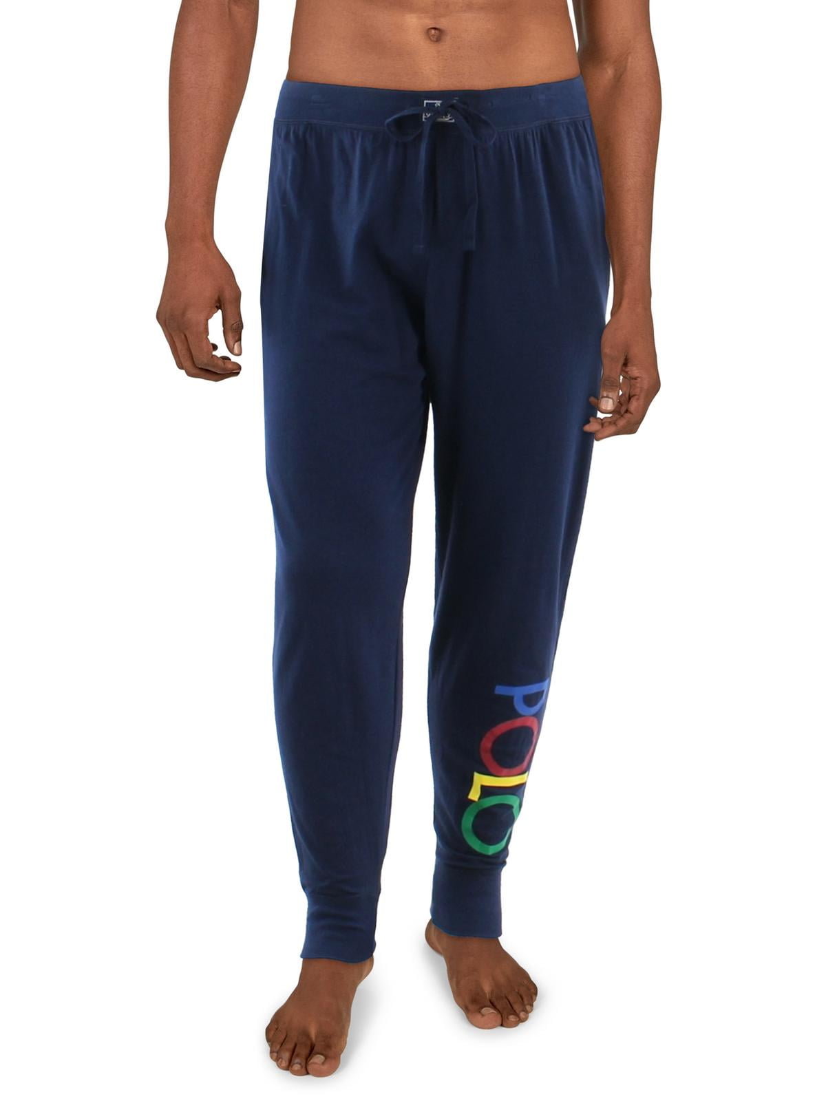 Ralph Lauren Men's Slim Sleep Joggers Blue Size X-Large
