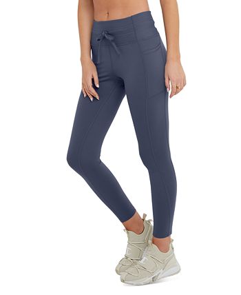 Champion Women's Soft Touch Drawstring Leggings Blue Size Medium