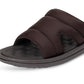 Kenneth Cole Men's Quinn Quilted Slide Sandals Brown Size 7 M