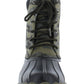 Weatherproof Vintage Men's Camouflage Waterproof Duck Boots Shoes Green Size 8M