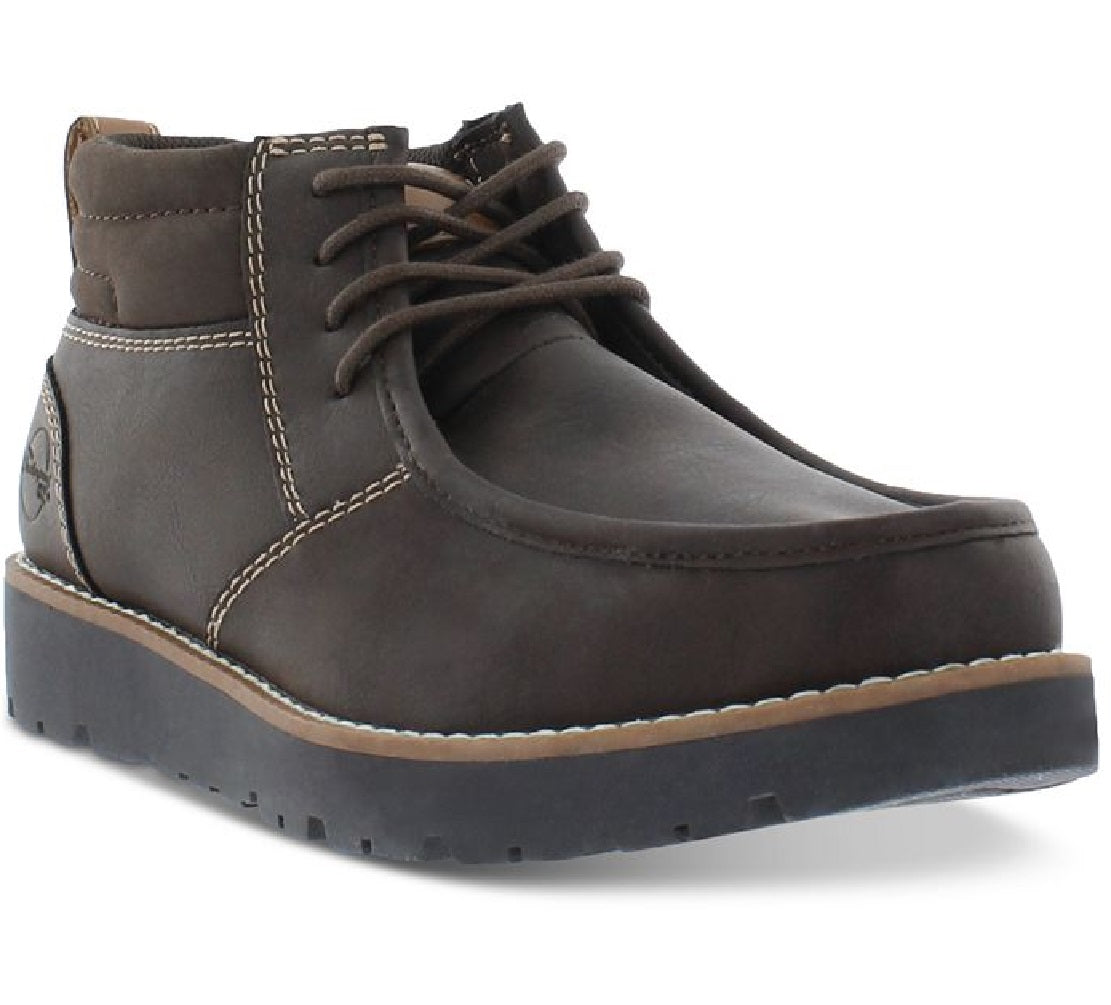 Weatherproof Vintage Men's Faux Leather Chukka Boots Black Size 9 M