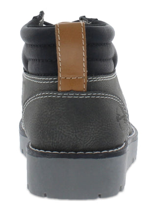Weatherproof Vintage Men's Faux Leather Chukka Boots Shoes Black Size 8M
