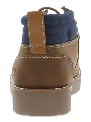 Weatherproof Vintage Men's Faux Leather Chukka Boots Shoes Brown Size 8M