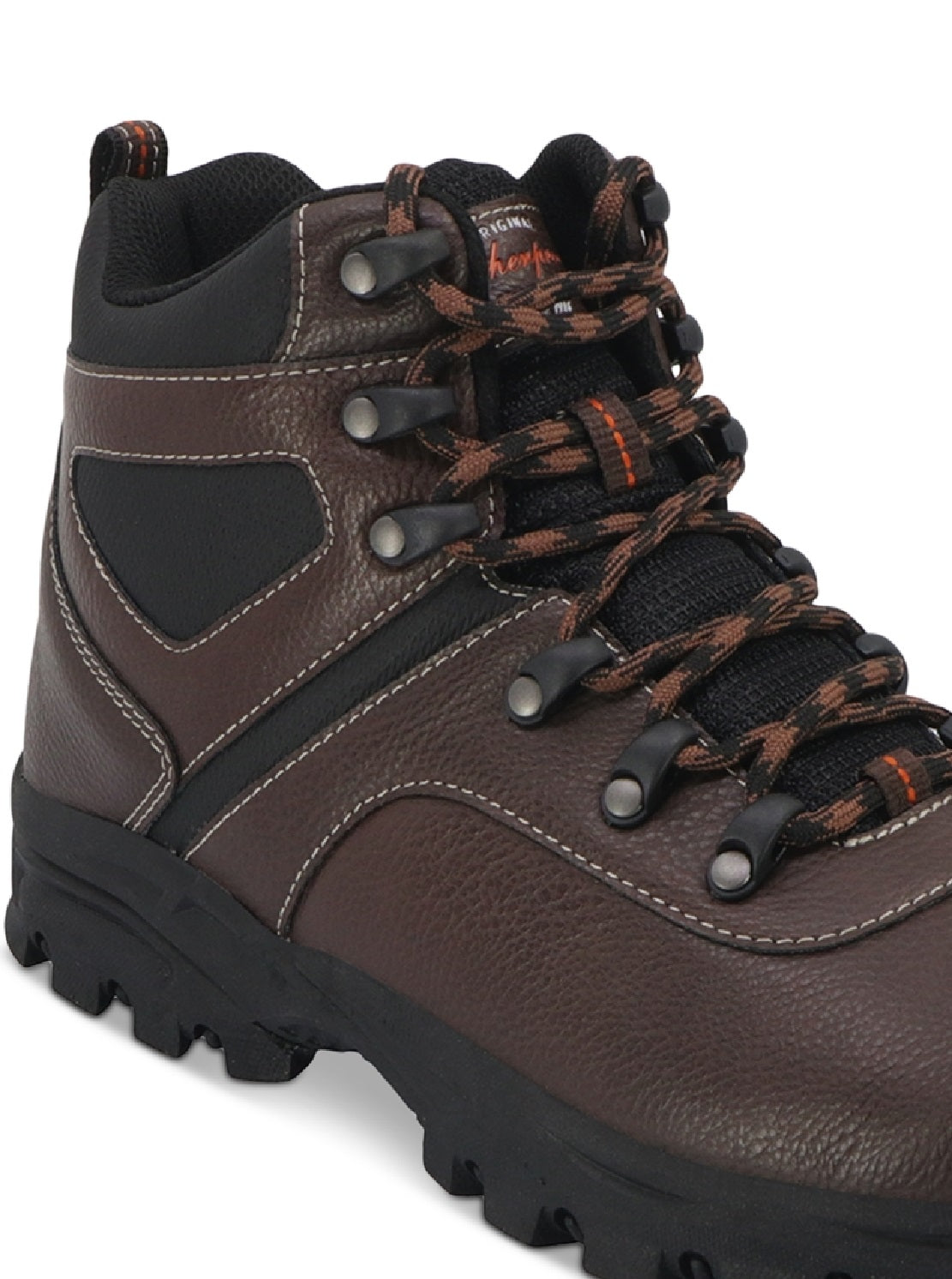 Weatherproof Vintage Men's Hiker Faux Leather Boots Brown Size 11 M