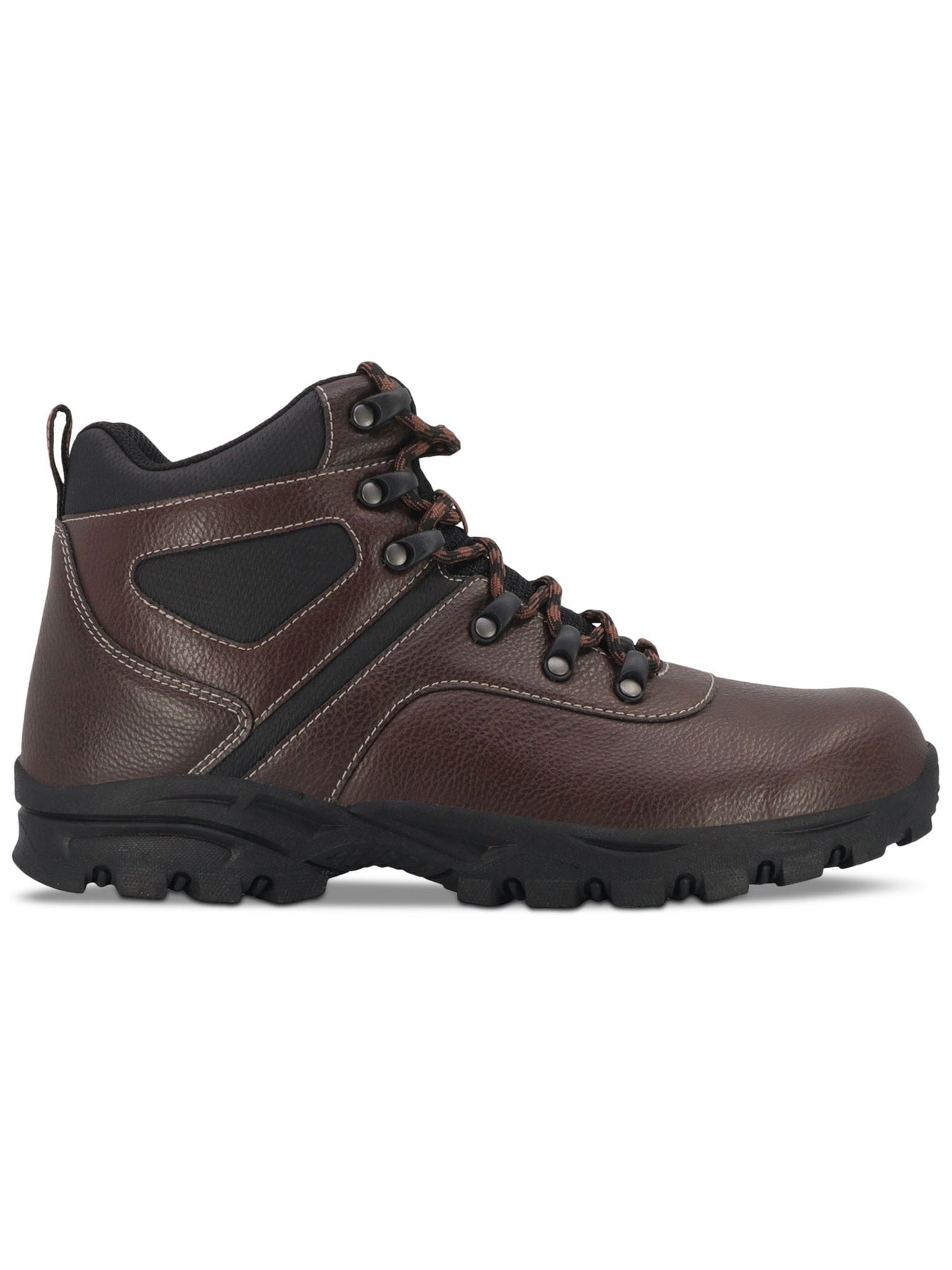Weatherproof Vintage Men's Hiker Faux Leather Boots Shoes Brown Size 13M