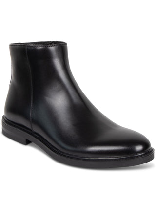 Kenneth Cole Reaction Men's Ely Inside Zipper Chelsea Boot Black Size 11.5 M