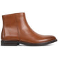Kenneth Cole Reaction Men's Ely Inside Zipper Chelsea Boot Brown Size 12 M