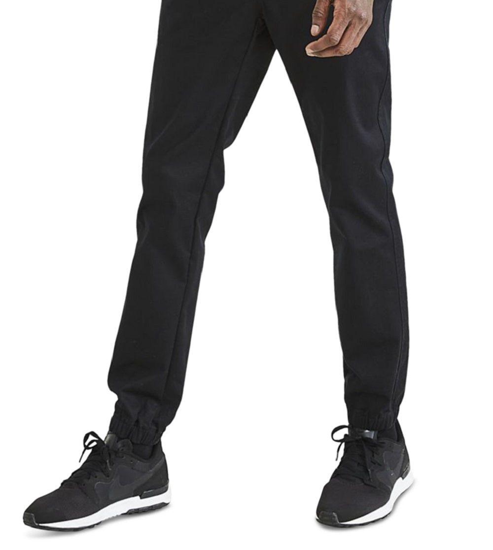 Dockers Men's Ultimate Jogger Slim Fit Pants Black Size Medium