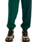 Levi's Men's Relaxed Fit Active Fleece Sweatpants Green Size Medium