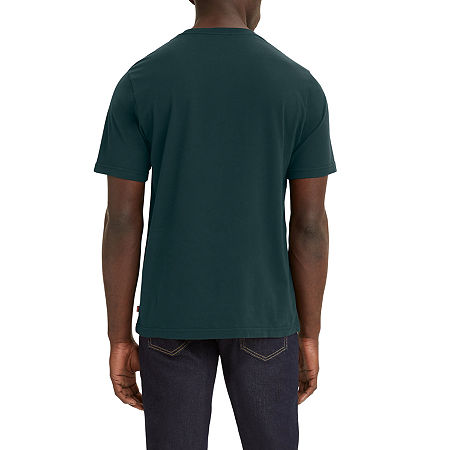 Levi's Mens Relaxed Logo Graphic T Shirt Green Size XX-Large