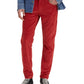 Levi's Men's 512 Slim Tapered Fit Corduroy Jeans Red Size 36X30