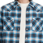 Levi's Men's Classic Standard Fit Western Shirt Blue Size X-Large