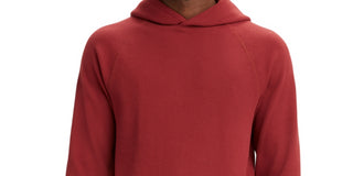 Levi's Men's Seasonal Relaxed Fit Hooded Thermal T shirt Red Size Small