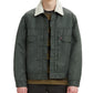 Levi's Men's Type Ii Sherpa Lined Relaxed Fit Trucker Jacket Gray Size X-Large