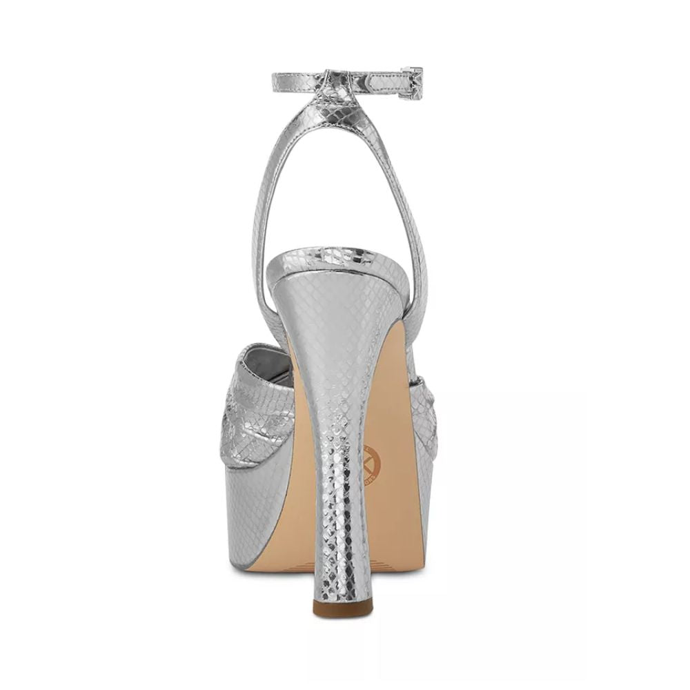 Michael Kors Women's Selena Platform Sandal Gray Size 6