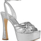 Michael Kors Women's Selena Platform Sandal Gray Size 6