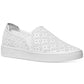Michael Kors Women's Ophelia Slip On Sneaker White Size 7.5